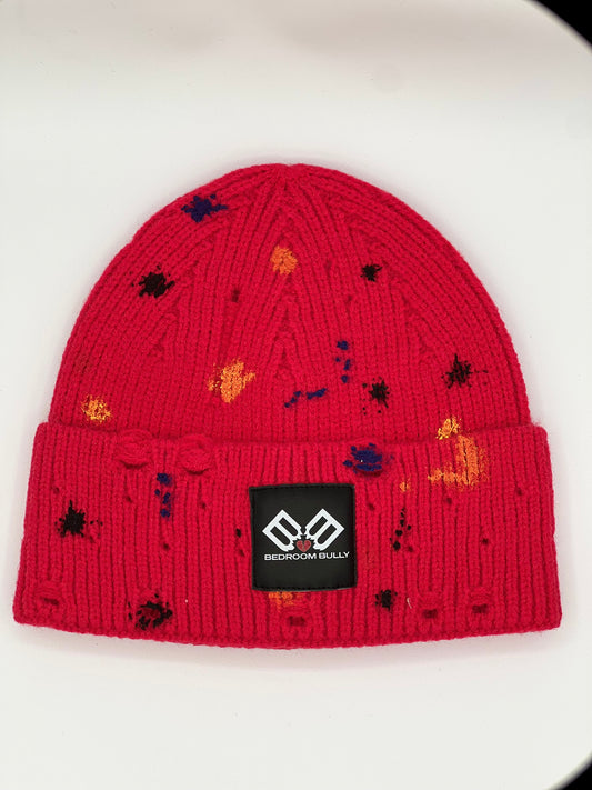 Bedroom Bully beanie- red